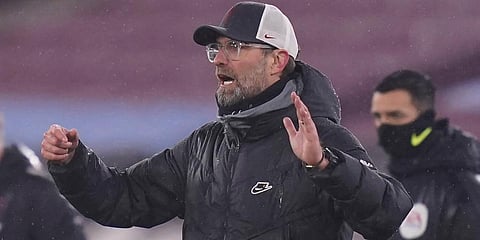 Liverpool gaffer Jurgen Klopp (Photo | AP)