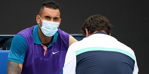 Australian tennis star Nick Kyrgios (Photo | AP)