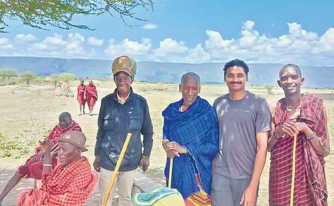 This travel vlogger, who studied formally till class eight and was then forced to take up odd jobs to make a living, is famous for documenting his travels across Africa.