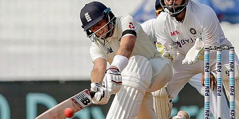 England skipper Joe Root batted with remarkable fluency, whether it was tackling the Indian spinners or the reverse swing generated by the pacers. (Photo | PTI)