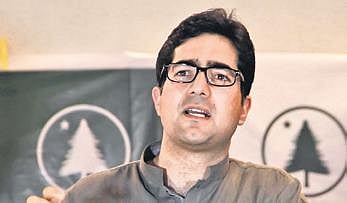IAS officer-turned politician Shah Faesal