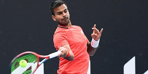 Indian tennis star Sumit Nagal (Photo | AP)