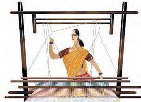 The village has over 1,500 families who are engaged in weaving handloom. (Representational image)