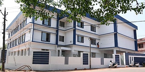 The 150-bed Mother and Child Hospital in Kanhangad. (Photo | EPS)