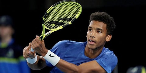 Canadian tennis star Felix Auger-Aliassime (Photo | AP)