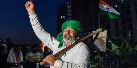 BKU leader Rakesh Tikait (Photo | PTI)