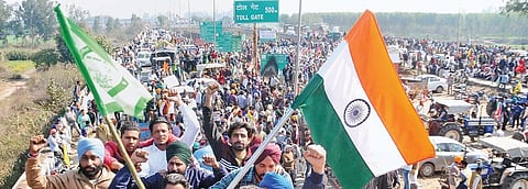 Shambhu Highway blocked during ‘chakka jam’ in Patiala