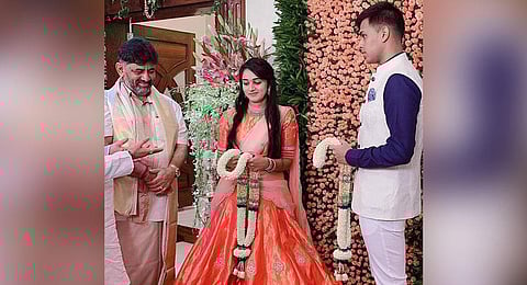 The reception is scheduled to be held on February 17, again at a private hotel in Bengaluru.