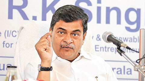 Union Power Minister R K Singh.