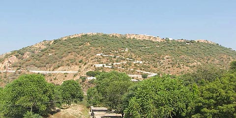 The Govardhan hill (Photo | mathuratourism.in)