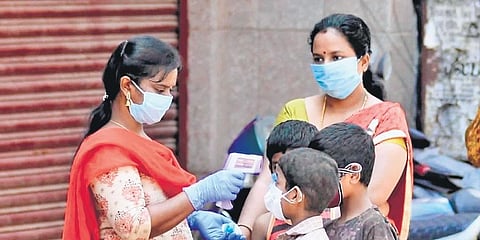 Opposition parties slammed the state government and health department for the virus spread in the two schools. (Photo | Express)