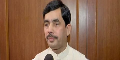 Shahnawaz Hussain has been sworn in to the Bihar Cabinet.