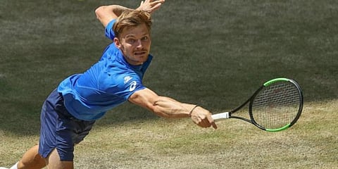 ATP World Number 14 David Goffin (Photo | AP)