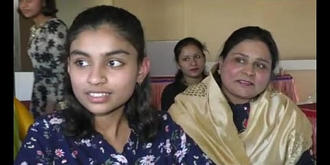 Mushariff Khan with her mother Zeenat Khan. (Photo | Special Arrangement)