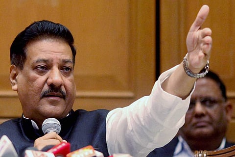 Former Maharashtra Chief Minister Prithviraj Chavan (File | PTI)