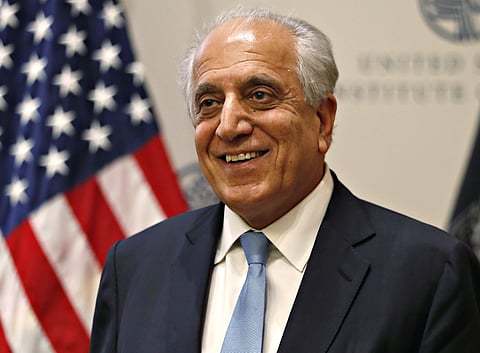 Special US Representative for Afghanistan, Zalmay Khalilzad, is in Doha meeting with negotiating parties to encourage progress in the Afghan peace negotiations. (File Photo| AP)