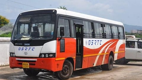 OSRTC bus image used for representative purpose.