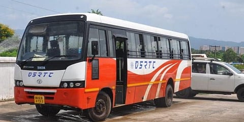 An OSRTC Bus in Bhubaneswar. (File Photo | EPS)