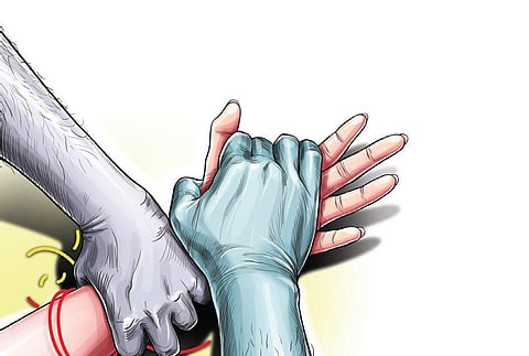 Art campaign against rape attracts urban youth