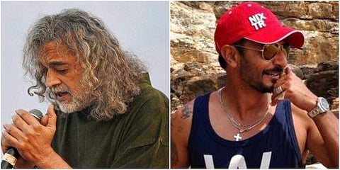 Lucky Ali (L) and Nikhil Chinapa (Photo| Facebook)