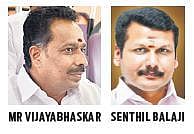 Senthil Balaji to lock horns with MR Vijayabhaskar