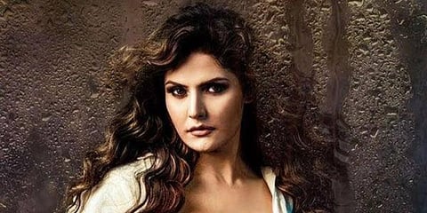 Bollywood actress Zareen Khan