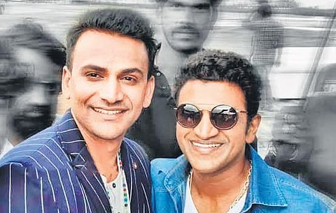 Dhananjay and Puneeth Rajkumar