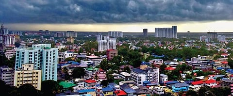 An areal view of Kochi |Albin Mathew