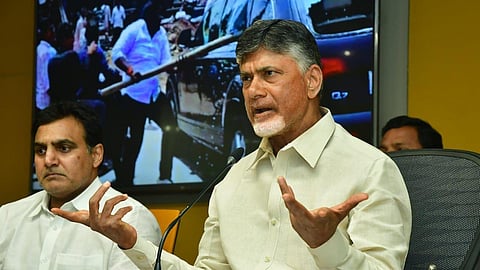 TDP chief and former Andhra Pradesh CM Chandrababu Naidu