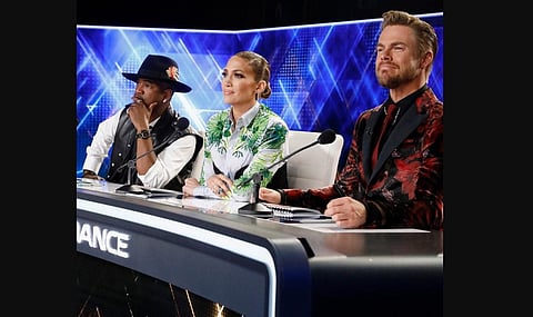 Celebrity judges at the World of Dance competition. (Photo | @nbcworldofdance, Instagram)