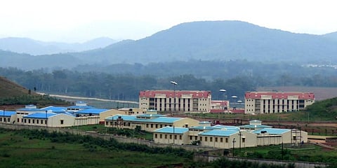 A view of Central University of Odisha in Koraput.