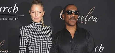 Comedian Eddie Murphy and fiancee Paige Butcher (Photo | Twitter)