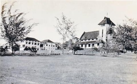 An old photograph of Union Christian College, Aluva