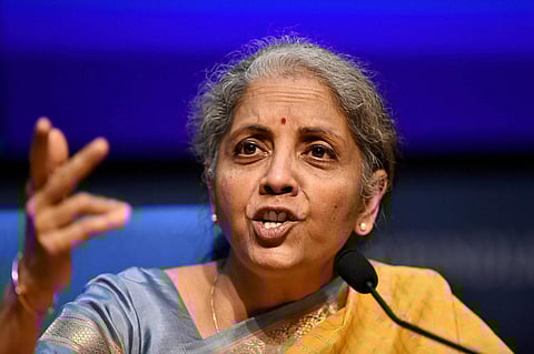 Union Finance Minister Nirmala Sitharaman. (Photo | PTI