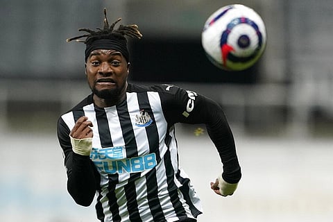 Newcastle's Allan Saint-Maximin (Photo | AP)