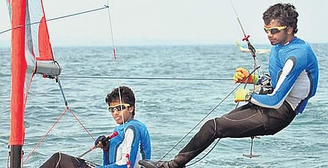 Asian Games bronze winners KC Ganapathy and Varun Thakkar