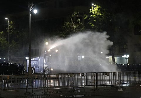 Thai police use tear gas, rubber bullets to break up protest. (Photo | AP)
