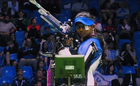 Elavenil Valarivan. (Photo | Twitter/SAIMedia)