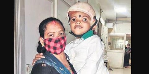 Jaga was discharged from the hospital and left for his home in Kandhamal.