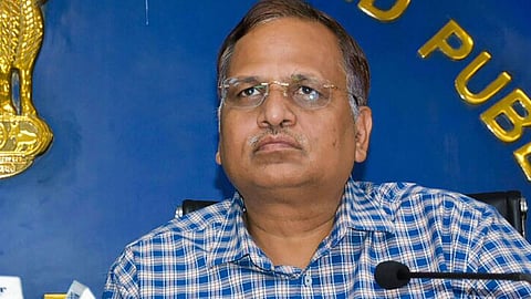 Former Delhi Cabinet minister Satyendar Jain