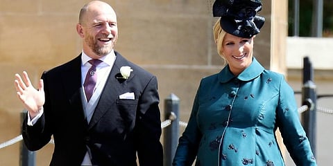 Zara Tindall and her husband, the former rugby player, Mike Tindall, are celebrating the birth of their third child. (Photo | AP)