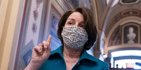 Senate Rules Committee Chair Amy Klobuchar, D-Minn (Photo | AP)