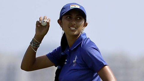Indian golfer Aditi Ashok (File | AP)