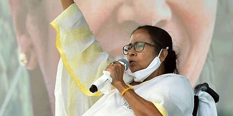 West Bengal Chief Minister Mamata Banerjee (Photo | ANI)
