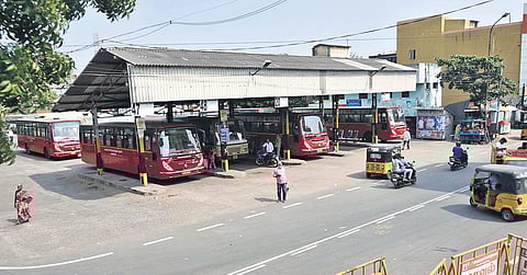 A file picture of Villivakkam bus stand in Chennai | Express