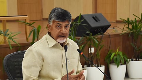 Andhra CM Chandrababu Naidu.