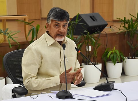 TDP chief and former Andhra CM Chandrababu Naidu. (File photo | Express)