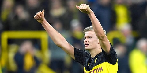 Borussia Dortmund's Erling Haaland (File Photo | AP)