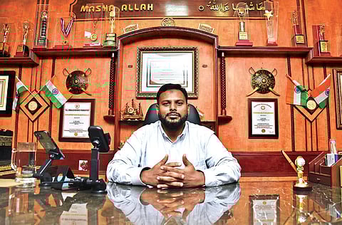 Abdul Samad, CEO of SS hyderabad biriyani. (Photo | Ashwin Prasath, EPS)
