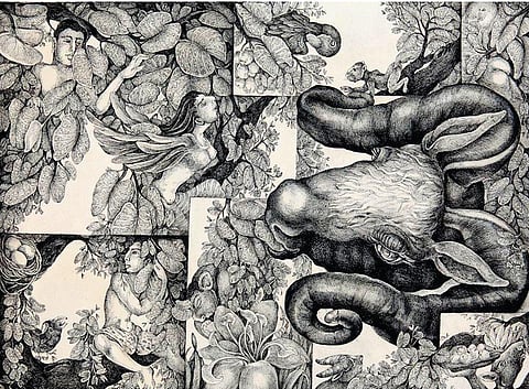 Zodiac Series-5 by Gouri Vemula